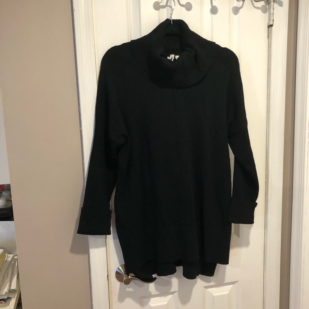 XL cable and gauge sweater